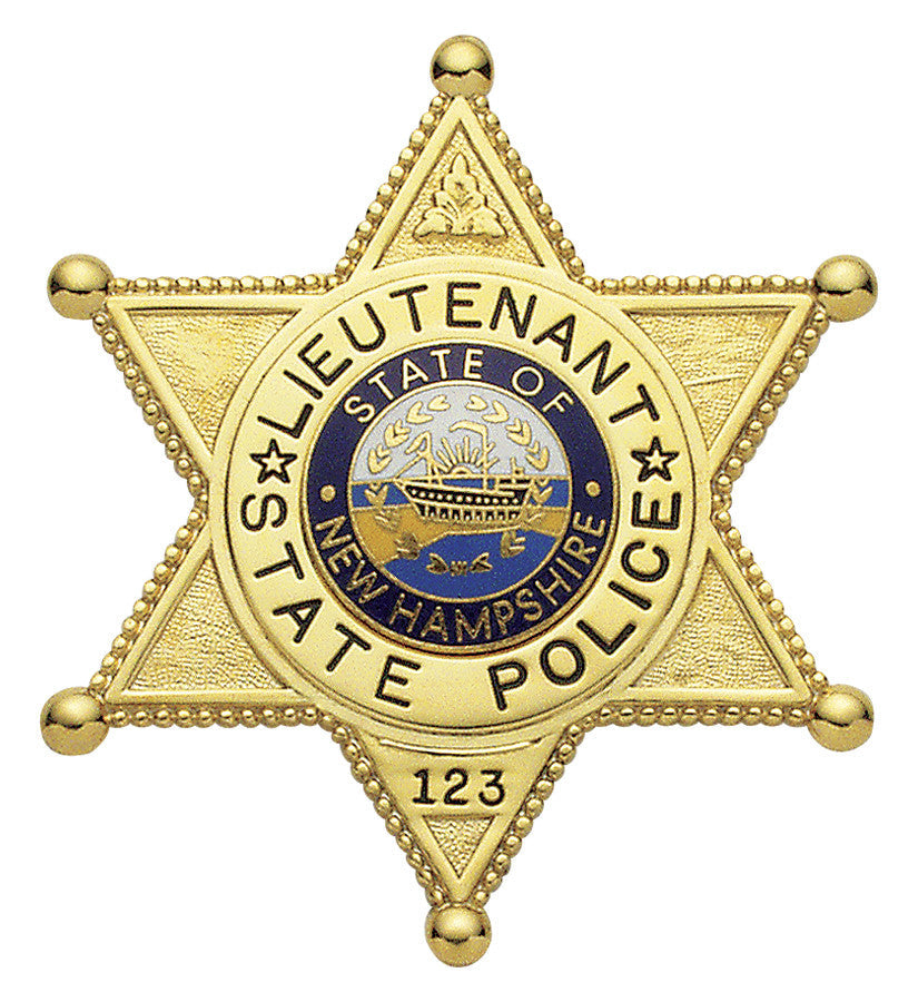 M392 - Custom Engraved Badge by Smith & Warren - Tophatter's Weapons'N'Deals 6 Point Stars - Tophatter Daily Deals