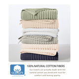 Luxury Combed Cotton Bath Towel Set - Karina Collection Bath - Tophatter Daily Deals