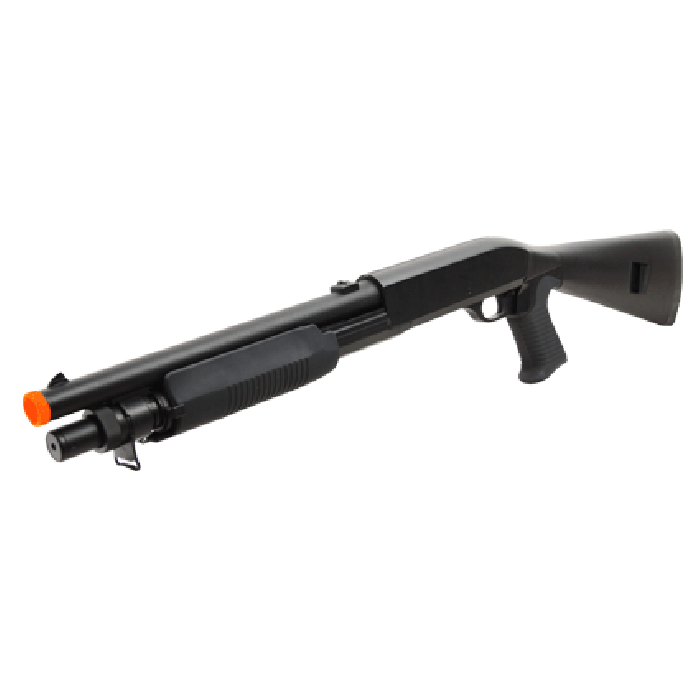 Double Eagle DE M56A Tri-Shot Spring Airsoft Shotgun FPS-320 - Tophatter's Guns'N'Weapons Store Collectible Weapons - Tophatter Daily Deals