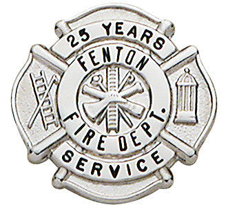 M594 - Custom Engraved Badge by Smith & Warren - Tophatter's Weapons'N'Deals Firefighter - Tophatter Daily Deals