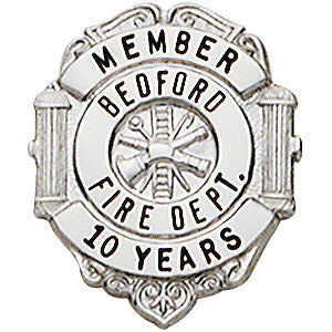 M596 - Custom Engraved Badge by Smith & Warren - Tophatter's Weapons'N'Deals Firefighter - Tophatter Daily Deals