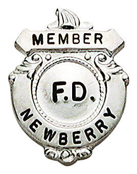 M606 - Custom Engraved Badge - Tophatter's Weapons'N'Deals Firefighter - Tophatter Daily Deals