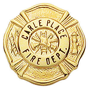 M612 - Custom Engraved Badge - Tophatter's Weapons'N'Deals Firefighter - Tophatter Daily Deals