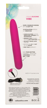 Bliss Liquid Silicone Vibe Pink 10-Speed Vibrator > Vibrators > Mini Vibrators - Tophatter Daily Deals