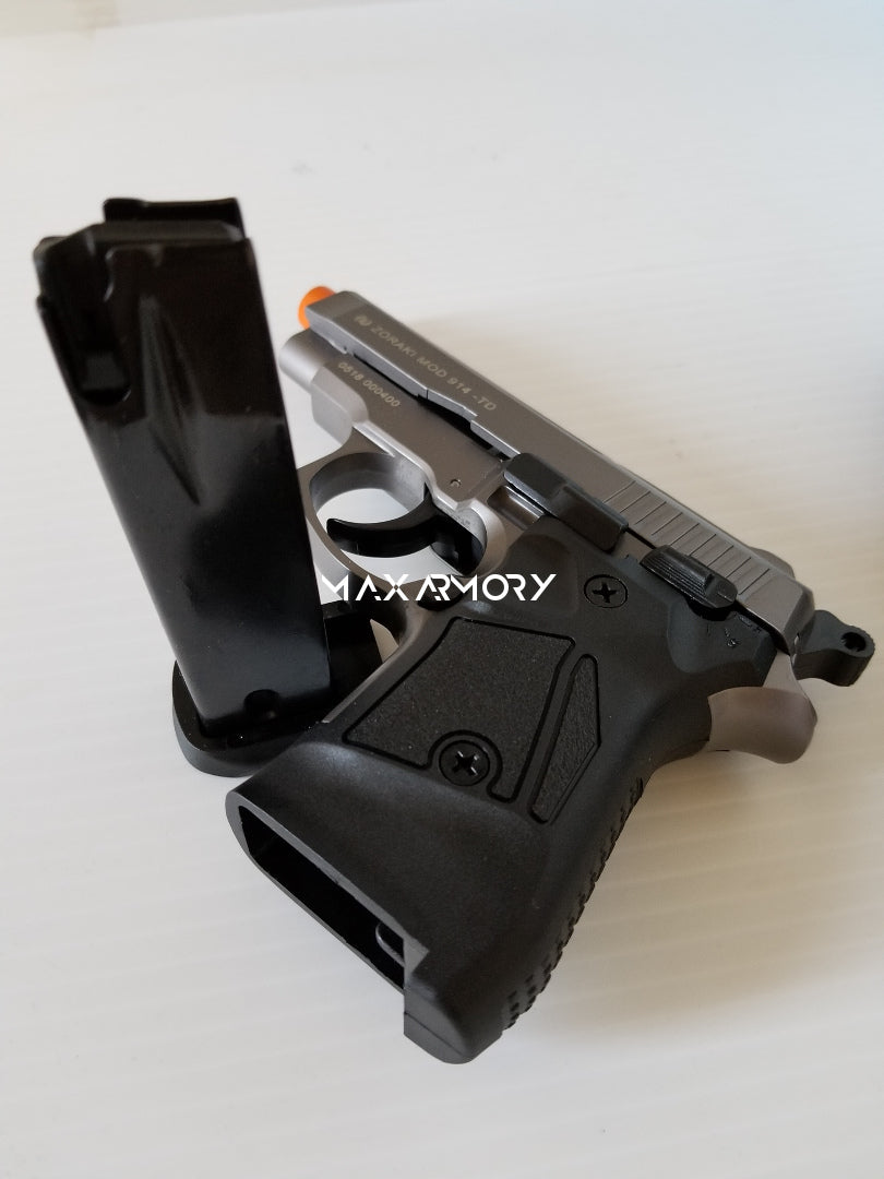 Zoraki 914 Fume - Full Auto - Front Firing 9mm Blank Gun - Tophatter's Weapons'N'Deals Blank Firing Replica Guns - Tophatter Daily Deals