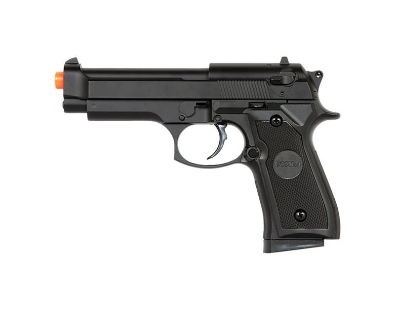 P818 M9 Beretta Full Metal Body Spring Airsoft Pistol Handgun - TOPHATTER'S ARMORY DEALS Collectible Weapons - Tophatter Daily Deals