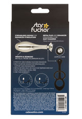 Star Fucker Teardrop Plug And Cockring – Silicone And Metal Dual Enhancer Plug And Cockring > Anal Range > Prostate Plugs - Tophatter Daily Deals