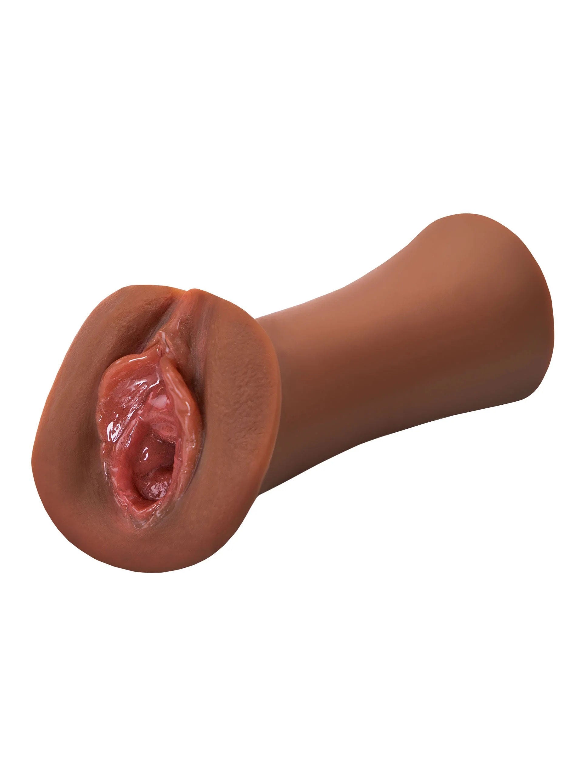 Extreme Wet Pussies Juicy Snatch (Brown) – Self-Lubricated Stroker > Sex Toys For Men > Masturbators > Manual - Tophatter Daily Deals