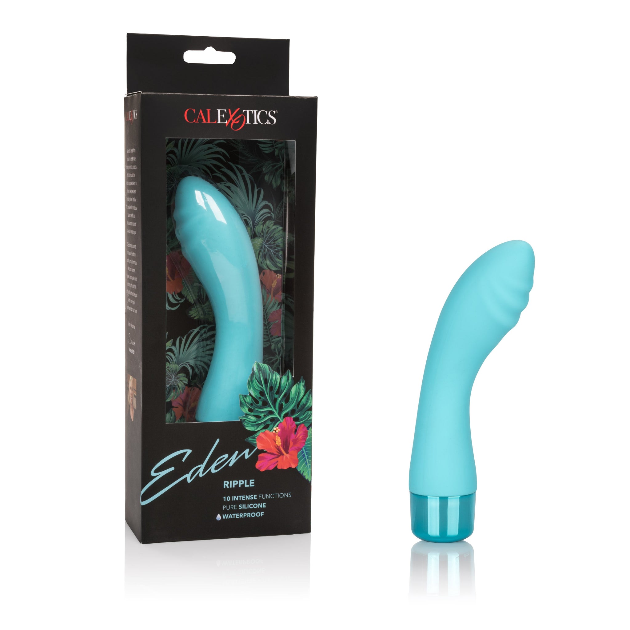 Eden Ripple – Waterproof 6 Inch Silicone G-Spot Vibrator > Vibrators > G-Spot - Tophatter Daily Deals