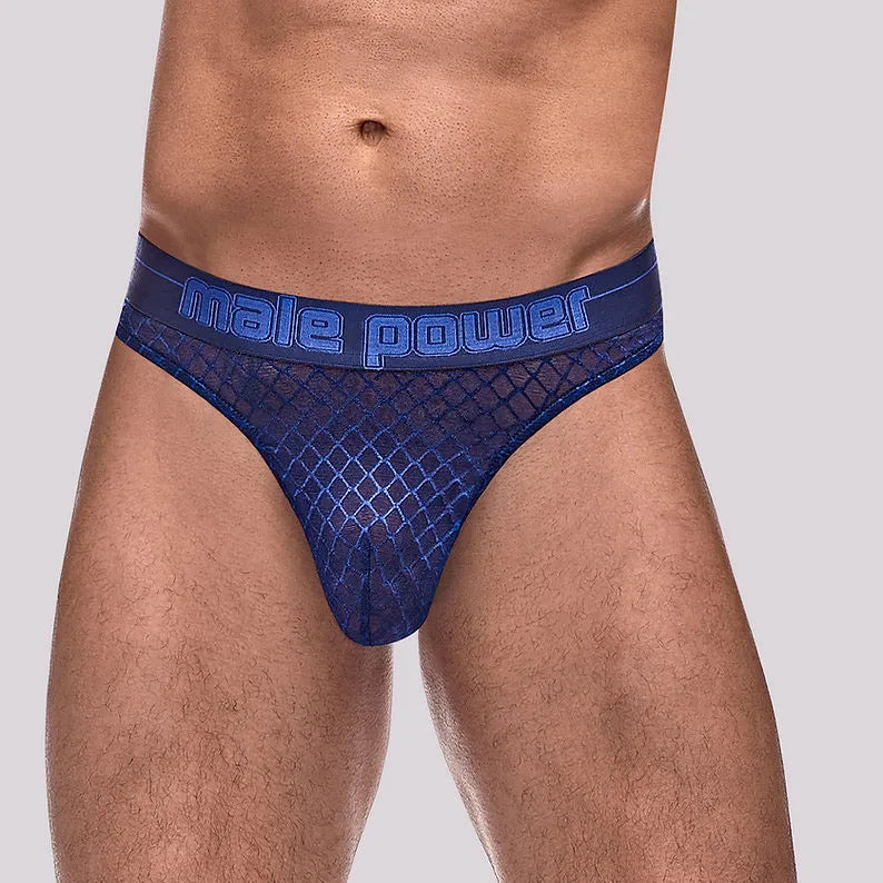 Diamond Mesh T-Back Thong – Men's Breathable Underwear > Clothes > Mens Thongs - Tophatter Daily Deals