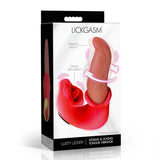 Lusty Licker Kissing and Licking Tongue Vibrator (Red) – Clitoral Vibrator > Vibrators > Unconventional - Tophatter Daily Deals