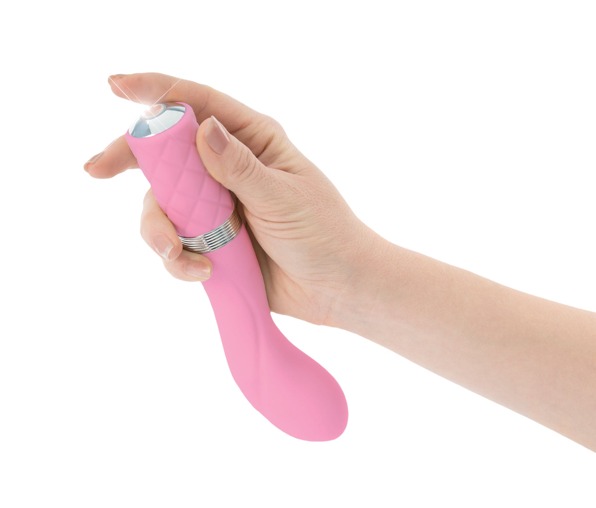 Pillow Talk Sassy Pink Pleasure Toy > Sex Toys For Ladies > G-Spot Vibrators - Tophatter Daily Deals