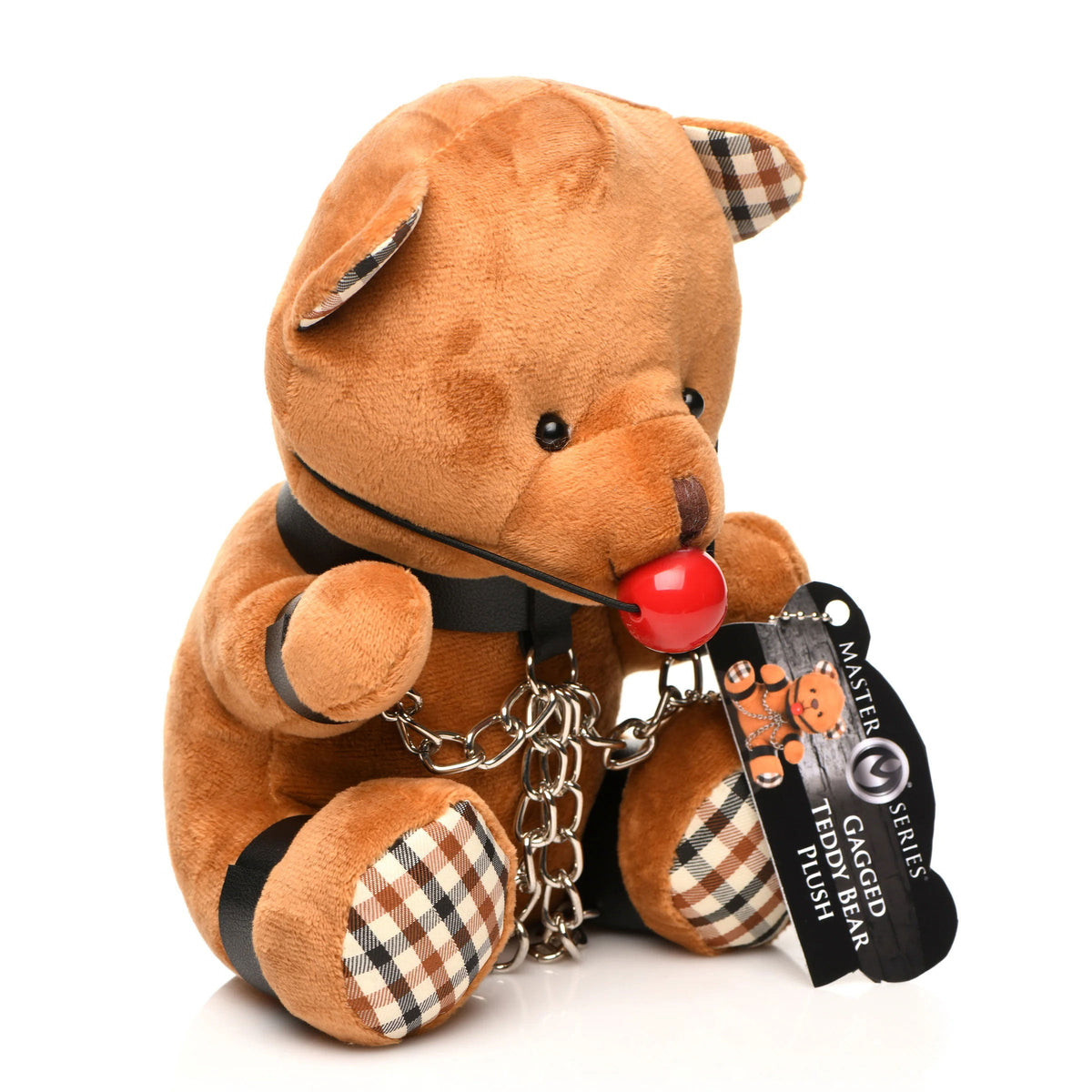 Master Series Gagged Bondage Bear Plush Toy > Novelties > Gag Gifts - Tophatter Daily Deals