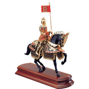 Miniature Black Prince Knight - Tophatter's Weapons'N'Deals maxarmory - Tophatter Daily Deals