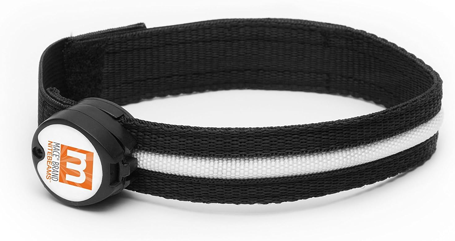 Mace Nite Beams LED Arm / Leg Band, Large, Orange - Tophatter Daily Deals