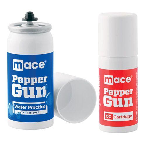 Mace Pepper Gun 2 Pack Water and OC Refill Cartridges Self Defense - Tophatter Daily Deals