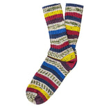 Ladies Delightful Tri Color Pattern Designer Irish Wool Country Socks Designer Socks - Tophatter Daily Deals