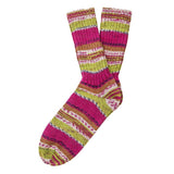Ladies Passionate Pink Pattern Designer Irish Wool Country Socks Designer Socks - Tophatter Daily Deals