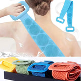 Magic Silicone Brush with Self-Adhesive Hook Bath Towel Bath - Tophatter Daily Deals