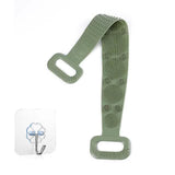 Magic Silicone Brush with Self-Adhesive Hook Bath Towel Green Bath - Tophatter Daily Deals