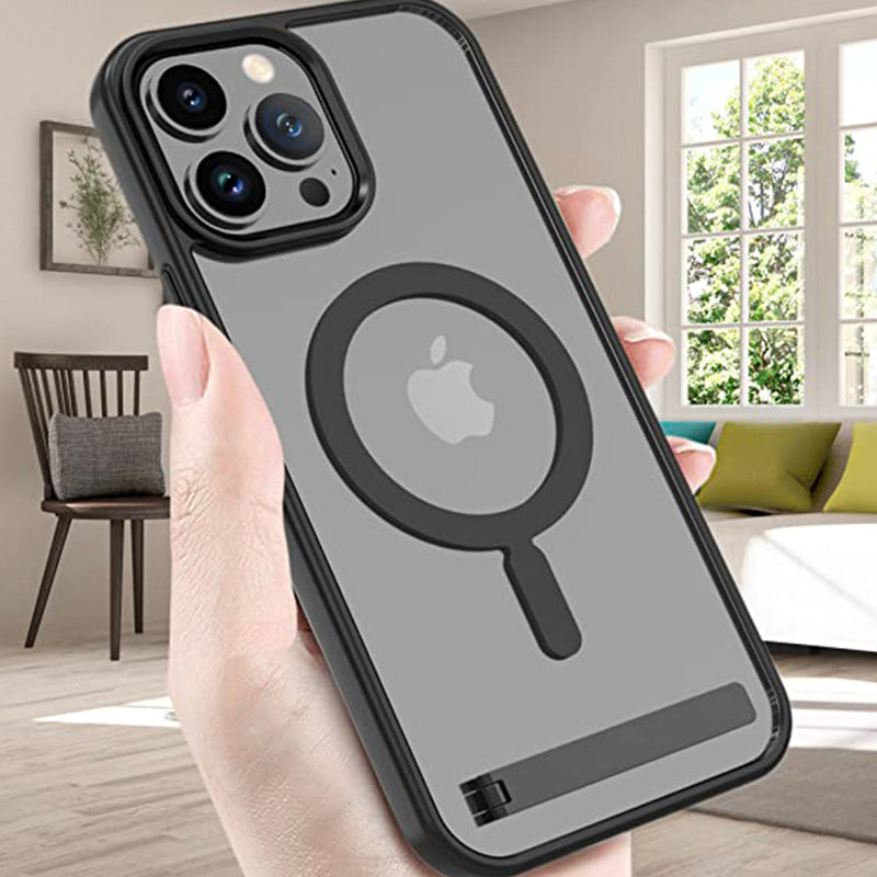 Magnetic Mobile Phone Case With Stand For iPhone iPhone Cases - Tophatter Daily Deals