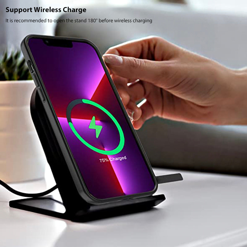 Magnetic Mobile Phone Case With Stand For iPhone iPhone Cases - Tophatter Daily Deals