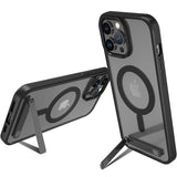 Magnetic Mobile Phone Case With Stand For iPhone Black iPhone Cases - Tophatter Daily Deals