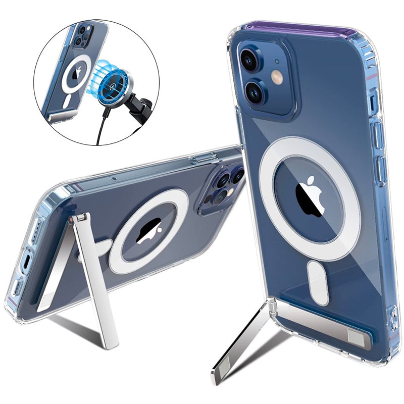 Clear Magnetic Phone Case For IPhone 16 15 14 Pro Max 13 12 11 iPhone Cases - Tophatter Daily Deals