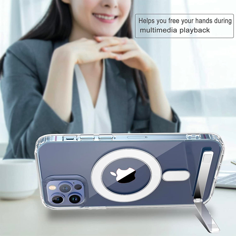 Clear Magnetic Phone Case For IPhone 16 15 14 Pro Max 13 12 11 iPhone Cases - Tophatter Daily Deals