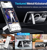 Clear Magnetic Phone Case For IPhone 16 15 14 Pro Max 13 12 11 iPhone Cases - Tophatter Daily Deals