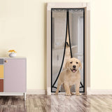 Magnetic Screen Door Hands-free Fly Mesh Door Curtain Pest Control - Tophatter Daily Deals