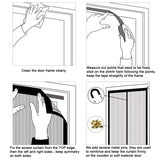 Magnetic Screen Door Hands-free Fly Mesh Door Curtain Pest Control - Tophatter Daily Deals