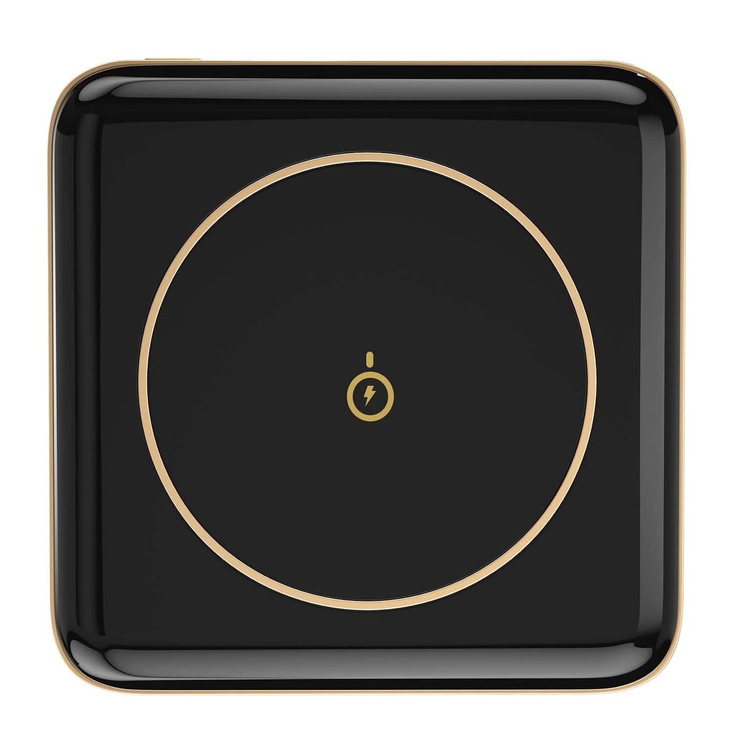 Magnetic Wireless Power Bank 10000mAh Magnetic Portable Charger Magsafe Black Mobile Accessories - Tophatter Daily Deals