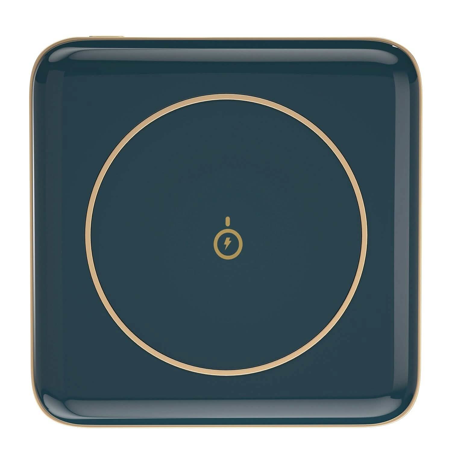 Magnetic Wireless Power Bank 10000mAh Magnetic Portable Charger Magsafe Blue Mobile Accessories - Tophatter Daily Deals