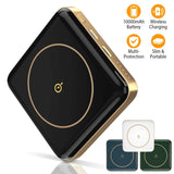 Magnetic Wireless Power Bank 10000mAh Magnetic Portable Charger Magsafe Mobile Accessories - Tophatter Daily Deals