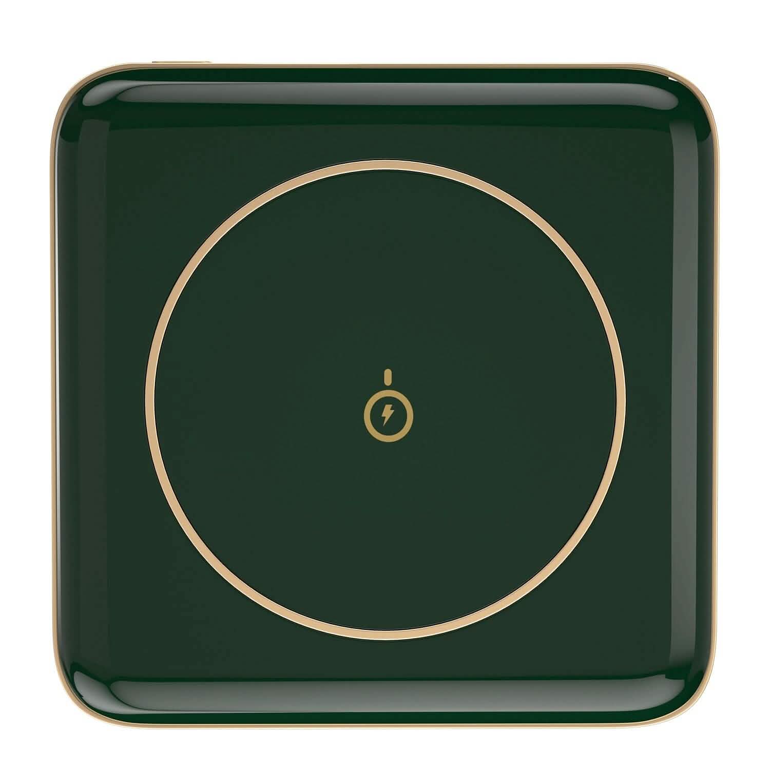 Magnetic Wireless Power Bank 10000mAh Magnetic Portable Charger Magsafe Green Mobile Accessories - Tophatter Daily Deals