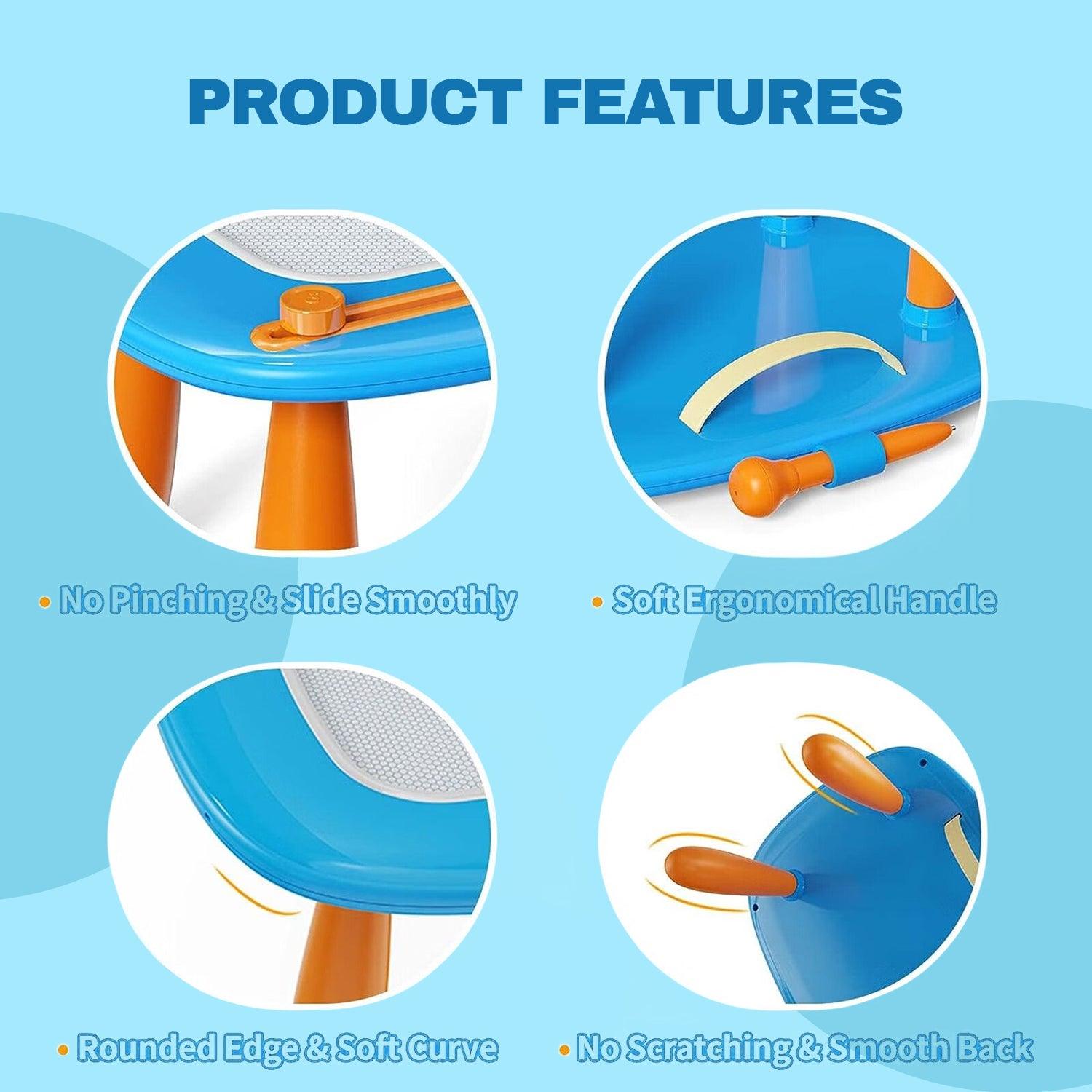 Magnetic Sketch Board - Magnetic Drawing Board Doodle Board Pad Learning Educational Toys for 1 2 3 Year Old Baby Kids Sports Toys - Tophatter Daily Deals