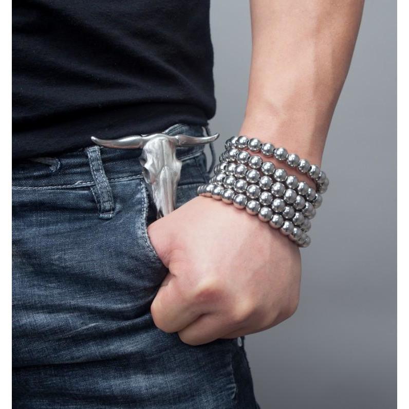 Mahakala Self Defense Beads Mala Bracelet Self Defense Jewelry - Tophatter Daily Deals