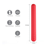 Maia Toys - Abbie Rechargeable X-Long Super Charged Bullet - Red Sex Toy - Tophatter Daily Deals