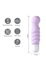 Maia Toys - Chloe Twisty G-Spot Mini Vibe - Purple Sex Toy - Tophatter Daily Deals