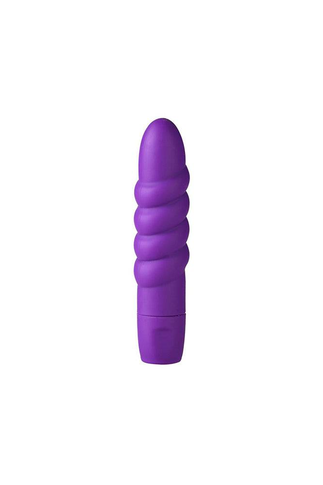 Maia Toys - Sugr Ribbed Mini Bullet - Purple Sex Toy - Tophatter Daily Deals