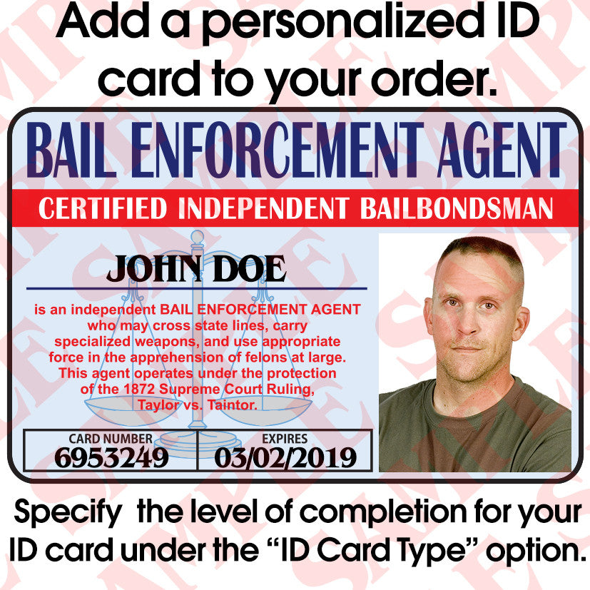 Marshal Bail Enforcement Agent Badge Set - Tophatter's Weapons'N'Deals Professional Quality Stock Badges - Tophatter Daily Deals