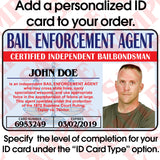 Marshal Bail Enforcement Agent Badge Set - Tophatter's Weapons'N'Deals Professional Quality Stock Badges - Tophatter Daily Deals