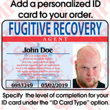Bail Enforcement Fugitive Recovery Badge Set - Tophatter's Weapons'N'Deals Professional Quality Stock Badges - Tophatter Daily Deals