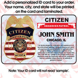 MX - Citizen Observer Patrol Badge - Tophatter's Weapons'N'Deals Badges - Tophatter Daily Deals