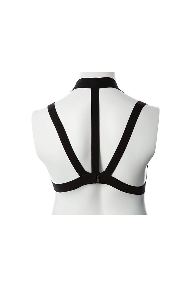 Shibari - Gender Fluid - Majesty Harness Top - Black Lingerie - Tophatter Daily Deals