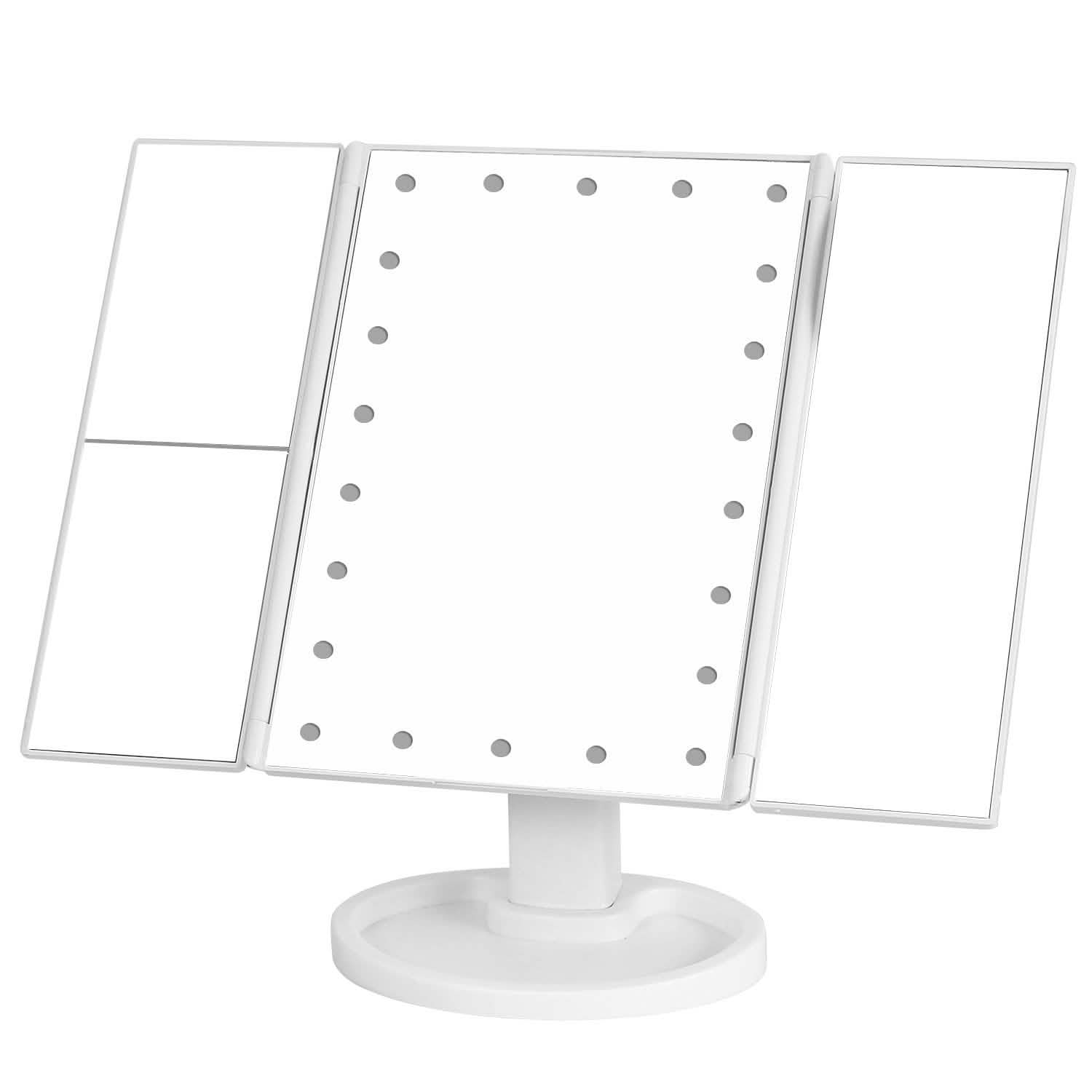 Make Up Mirror with 22 LED Lights Beauty & Personal Care - Tophatter Daily Deals