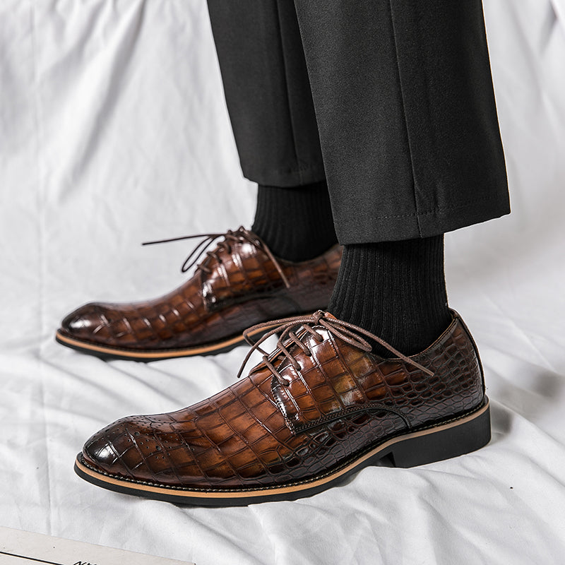 Formal Lace-up Loafers Men's Men Dresses Shoes - Tophatter Daily Deals
