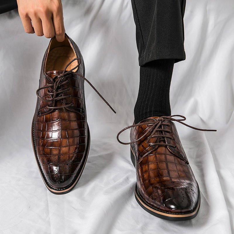 Formal Lace-up Loafers Men's Men Dresses Shoes - Tophatter Daily Deals