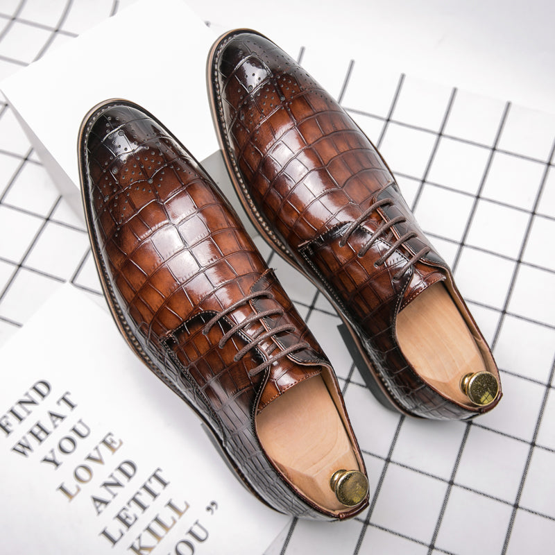 Formal Lace-up Loafers Men's Men Dresses Shoes - Tophatter Daily Deals